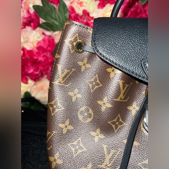 LOUIS VUITTON Monogram BB Montsouris NM Backpack in Black. - Picture 4 of 12